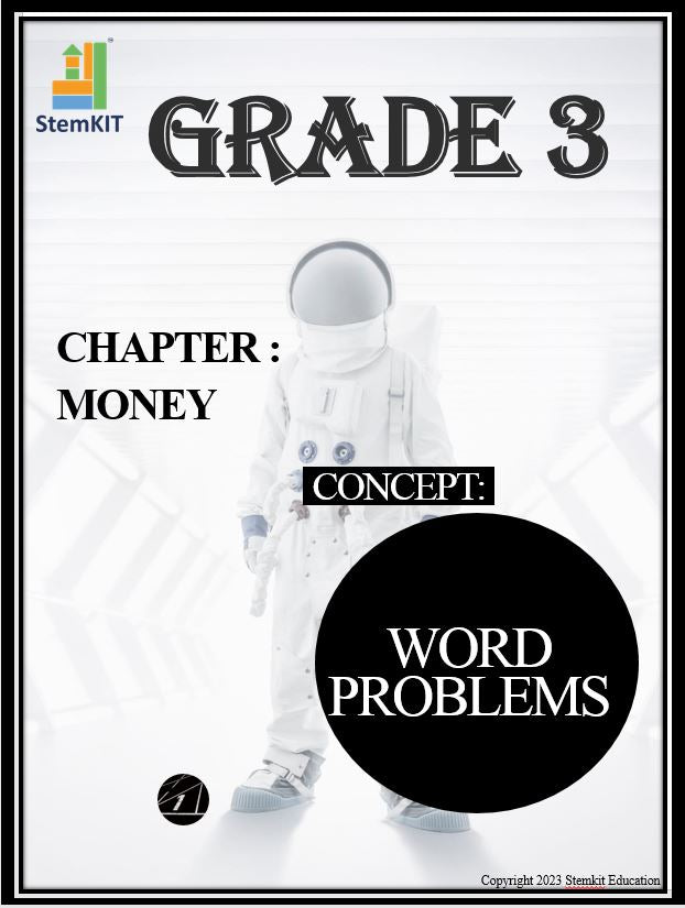 G:3 MONEY: WORD PROBLEMS