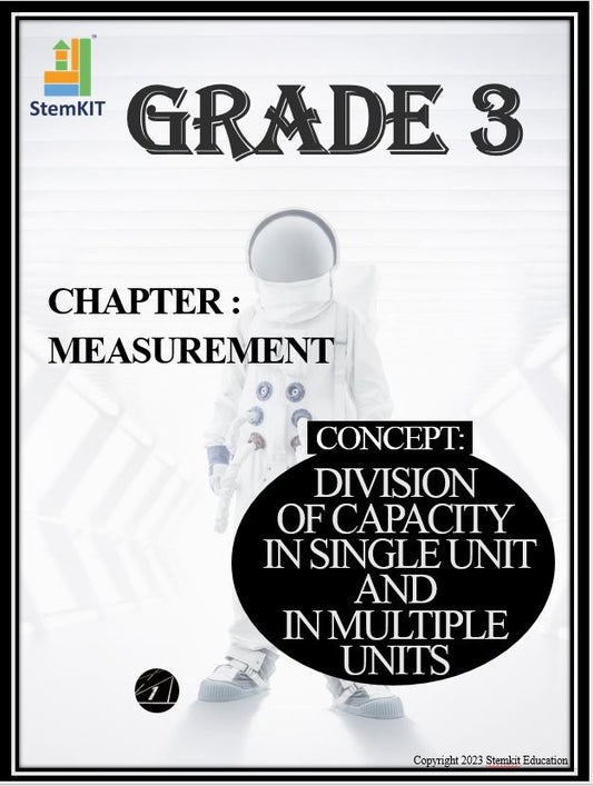 G:3 MEASUREMENT: DIVISION OF CAPACITY IN SINGLE UNIT AND IN MULTIPLE UNITS