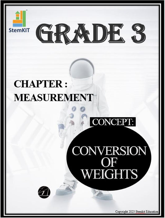 G:3 MEASUREMENT: CONVERSION OF WEIGHTS