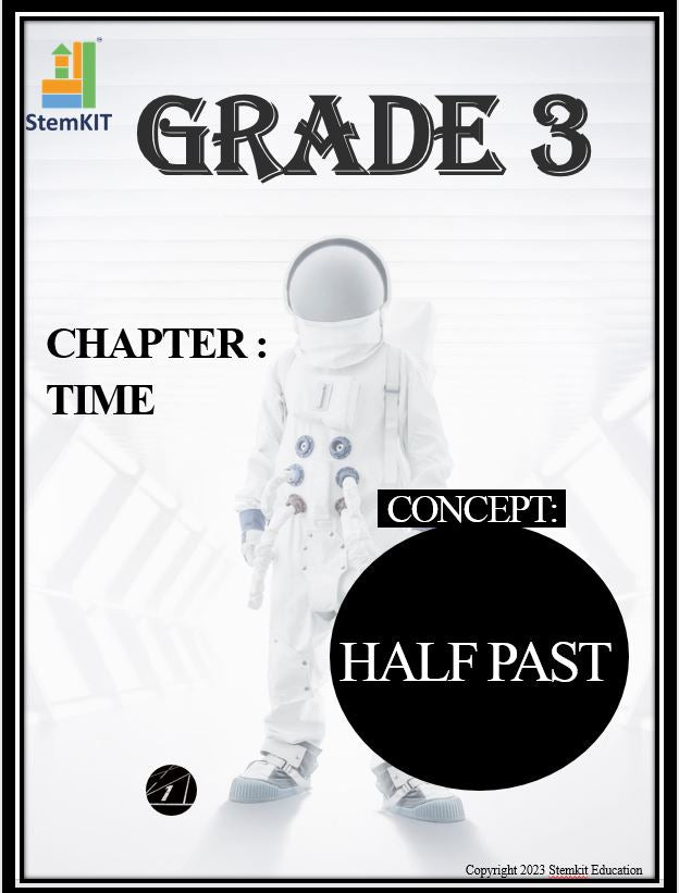 G:3 TIME: HALF PAST