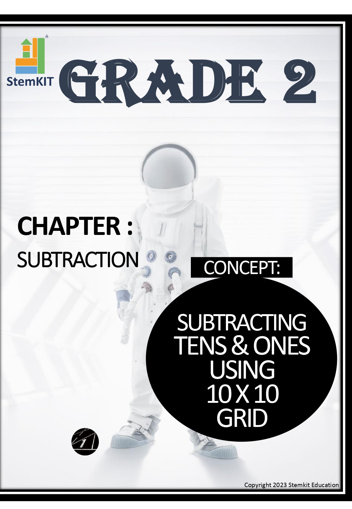 G-2 SUBTRACTION :  SUBTRACTING TENS AND ONES USING 10 X 10 GRID