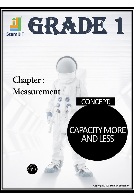 G1: MEASUREMENT:  CAPACITY MORE AND LESS