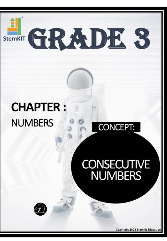 G:3 NUMBERS: CONSECUTIVE NUMBERS